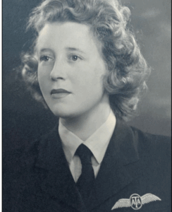 In her ATA uniform